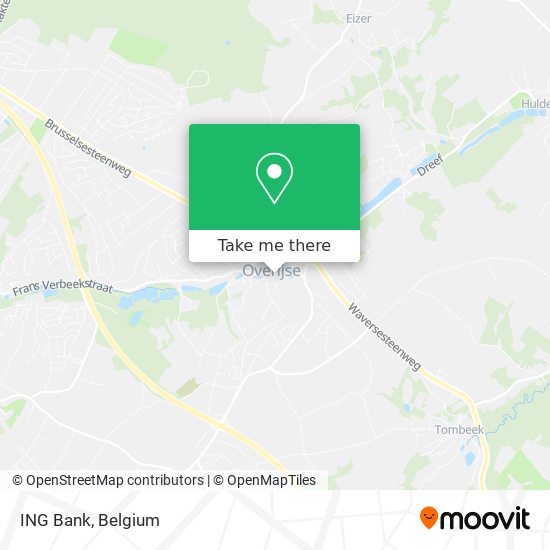 ING Bank map