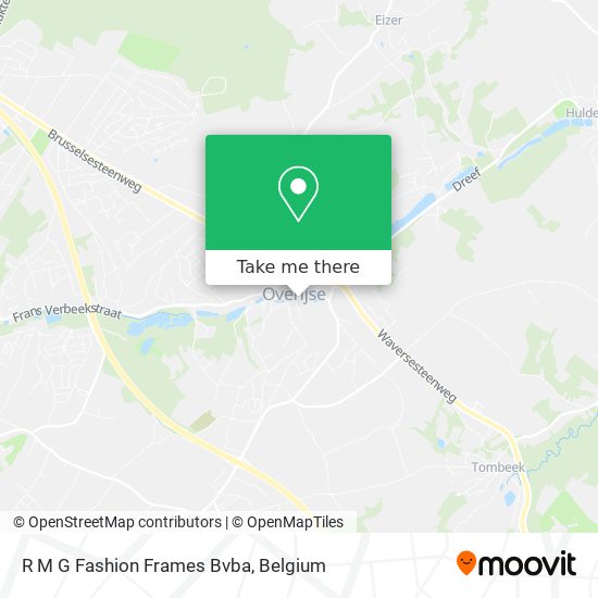 R M G Fashion Frames Bvba map