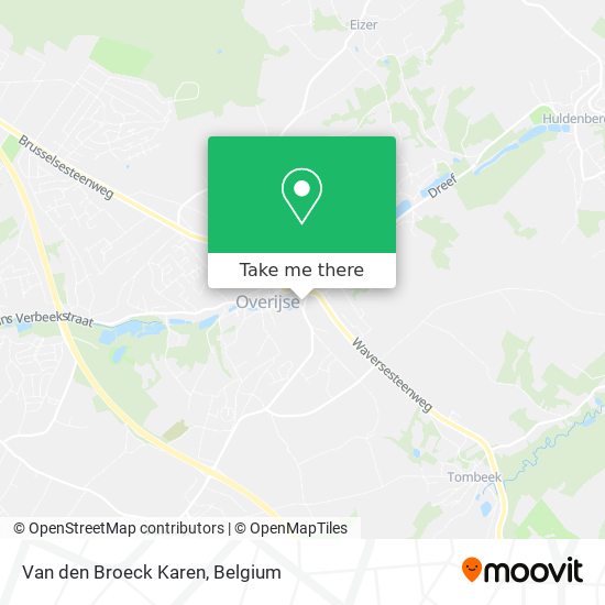 Van den Broeck Karen plan