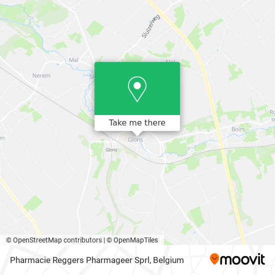 Pharmacie Reggers Pharmageer Sprl plan