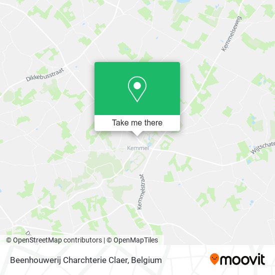 Beenhouwerij Charchterie Claer map