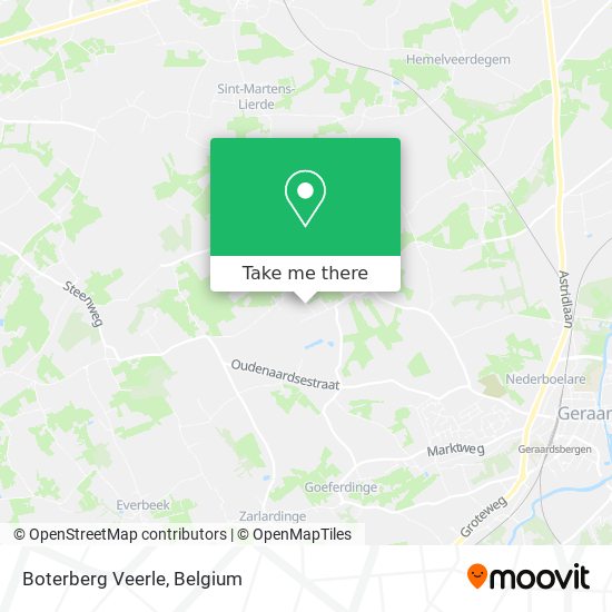 Boterberg Veerle map