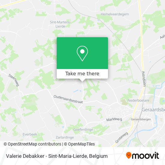 Valerie Debakker - Sint-Maria-Lierde map