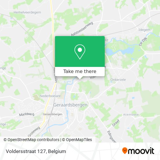 Voldersstraat 127 map