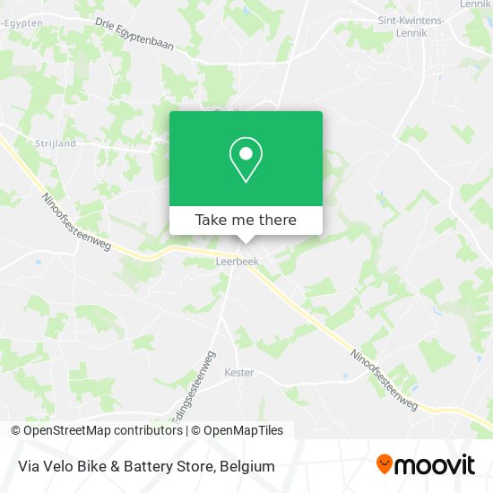 Via Velo Bike & Battery Store map