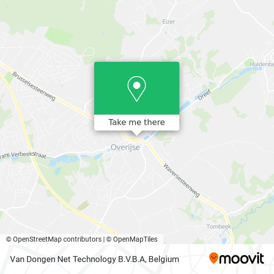 Van Dongen Net Technology B.V.B.A map