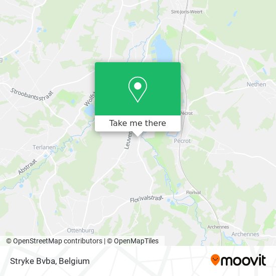 Stryke Bvba map