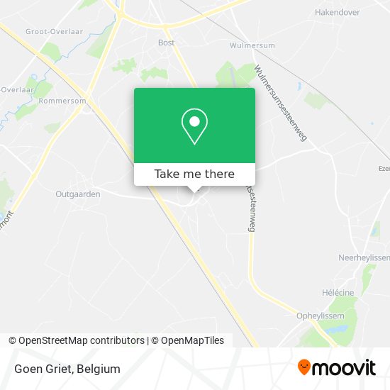 Goen Griet map