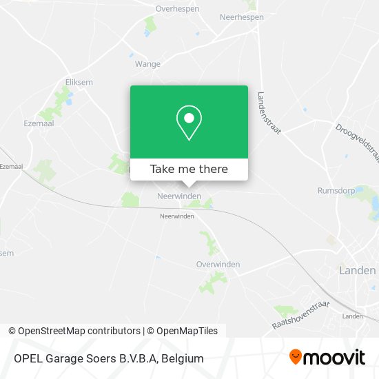 OPEL Garage Soers B.V.B.A map