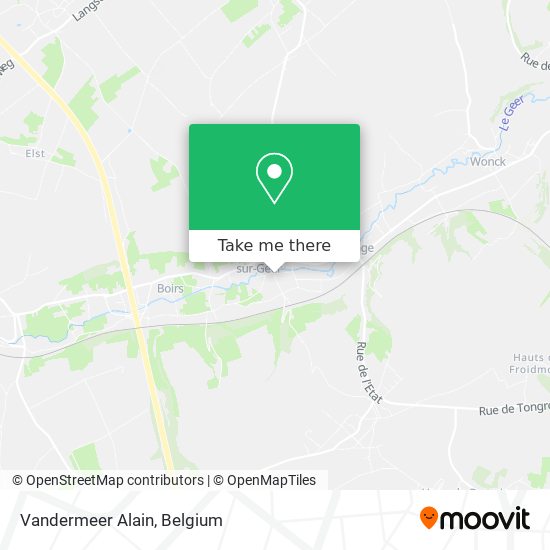 Vandermeer Alain map