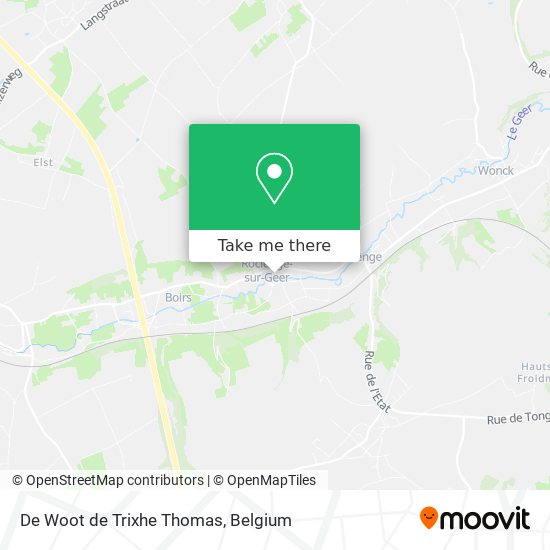 De Woot de Trixhe Thomas map