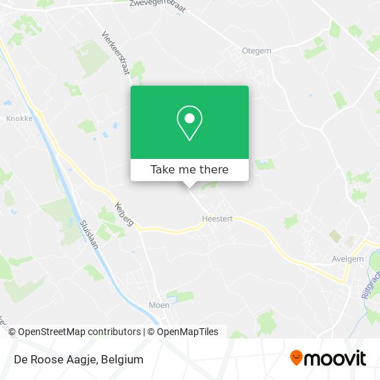 De Roose Aagje map