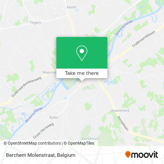 Berchem Molenstraat plan