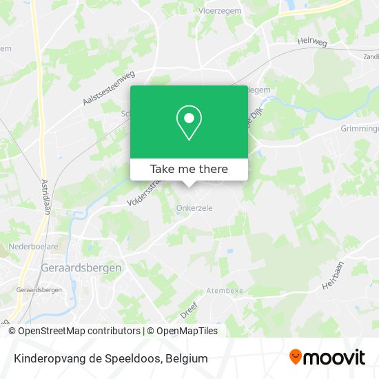 Kinderopvang de Speeldoos plan