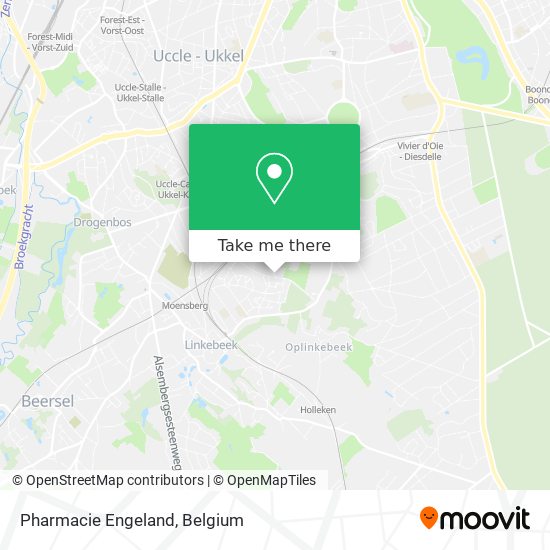 Pharmacie Engeland map