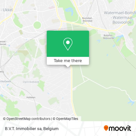 B.V.T. Immobilier sa map