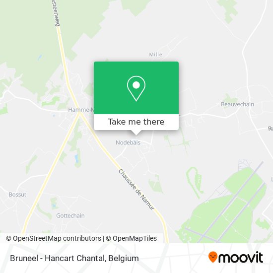 Bruneel - Hancart Chantal map