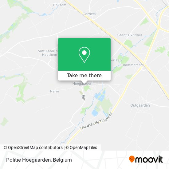 Politie Hoegaarden map