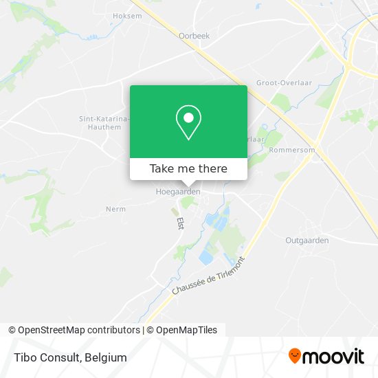 Tibo Consult map