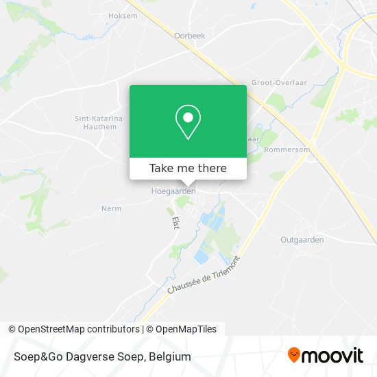 Soep&Go Dagverse Soep map