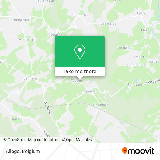 Allego map