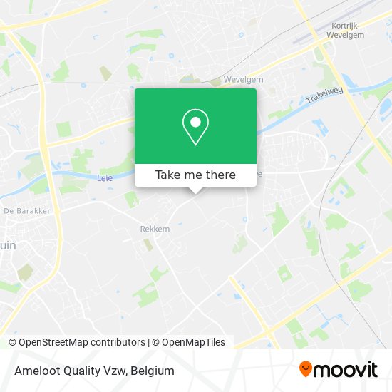 Ameloot Quality Vzw map