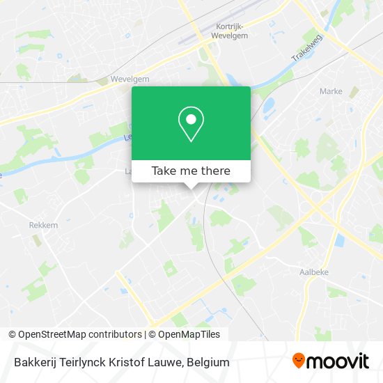 Bakkerij Teirlynck Kristof Lauwe map