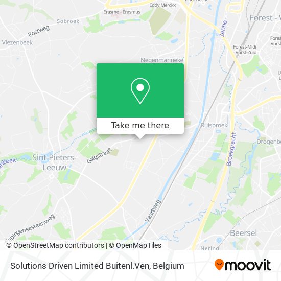 Solutions Driven Limited Buitenl.Ven map