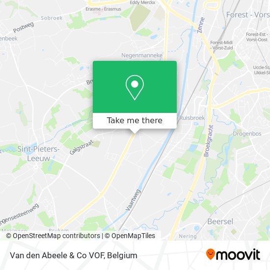 Van den Abeele & Co VOF map