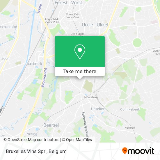 Bruxelles Vins Sprl plan