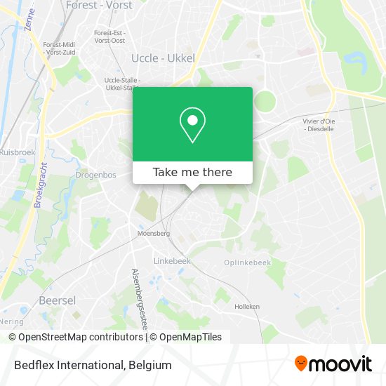 Bedflex International map