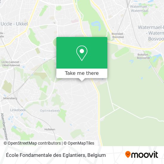 École Fondamentale des Eglantiers map