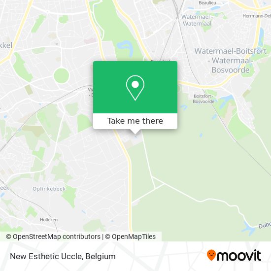 New Esthetic Uccle map