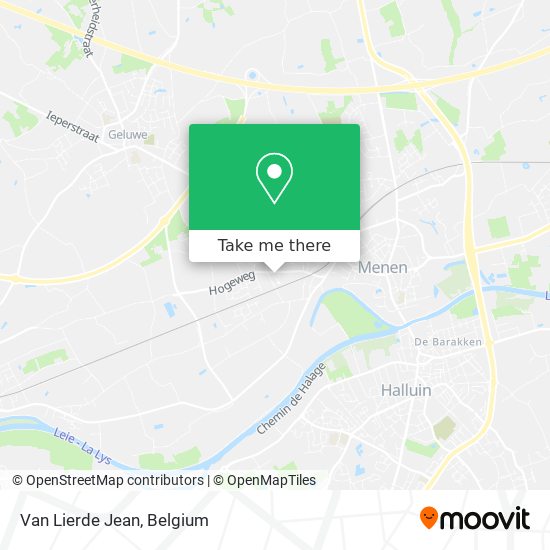 Van Lierde Jean map