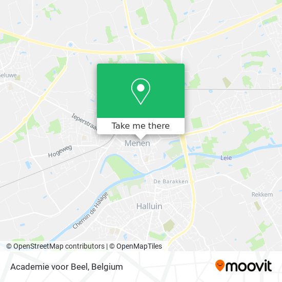 Academie voor Beel map