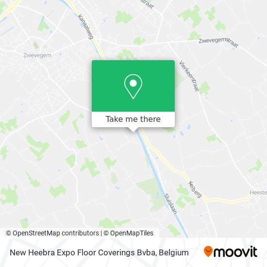 New Heebra Expo Floor Coverings Bvba map