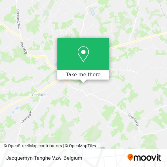 Jacquemyn-Tanghe Vzw plan