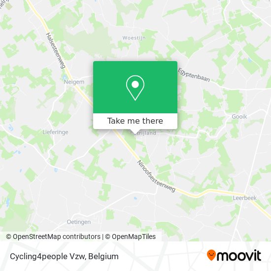 Cycling4people Vzw map