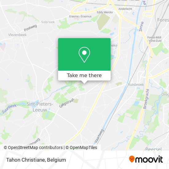 Tahon Christiane map