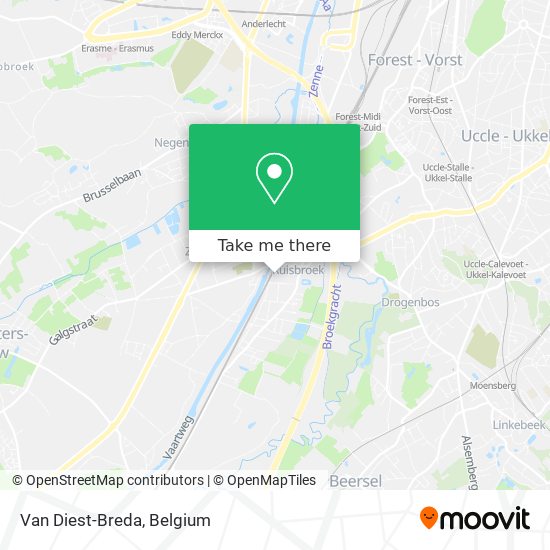 Van Diest-Breda map