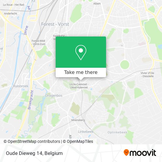 Oude Dieweg 14 map