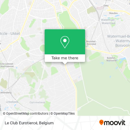 Le Club Eurotiercé map