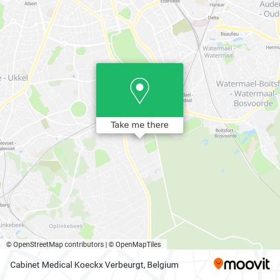 Cabinet Medical Koeckx Verbeurgt map