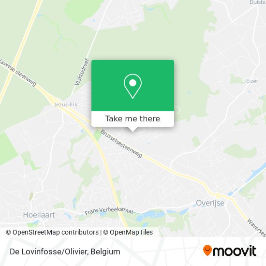 De Lovinfosse/Olivier map