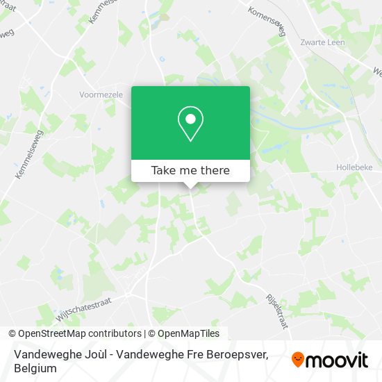 Vandeweghe Joùl - Vandeweghe Fre Beroepsver plan