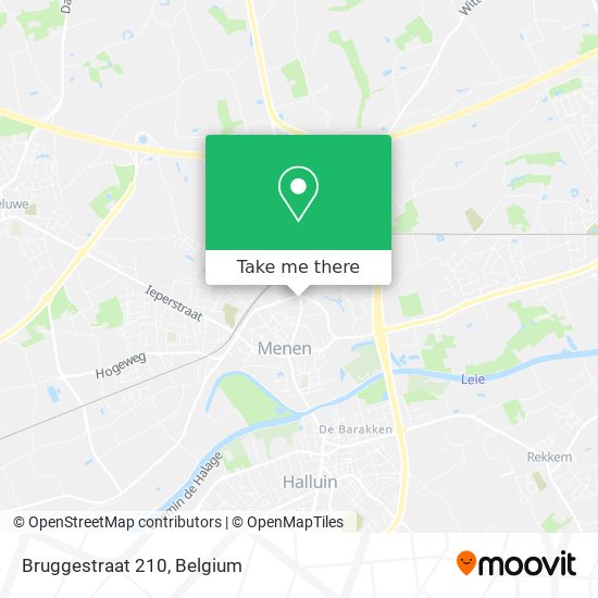 Bruggestraat 210 map