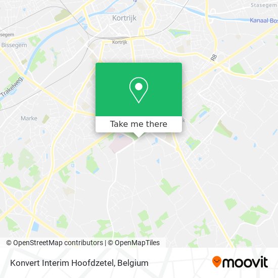 Konvert Interim Hoofdzetel map