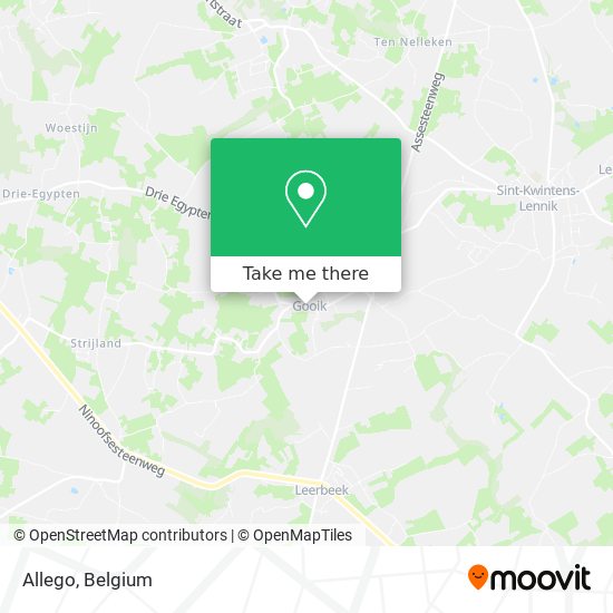 Allego map