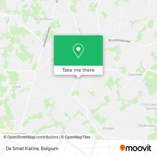 De Smet Karine map