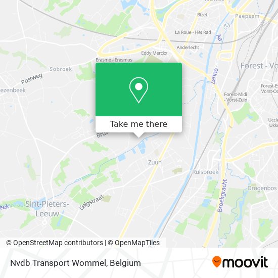Nvdb Transport Wommel map